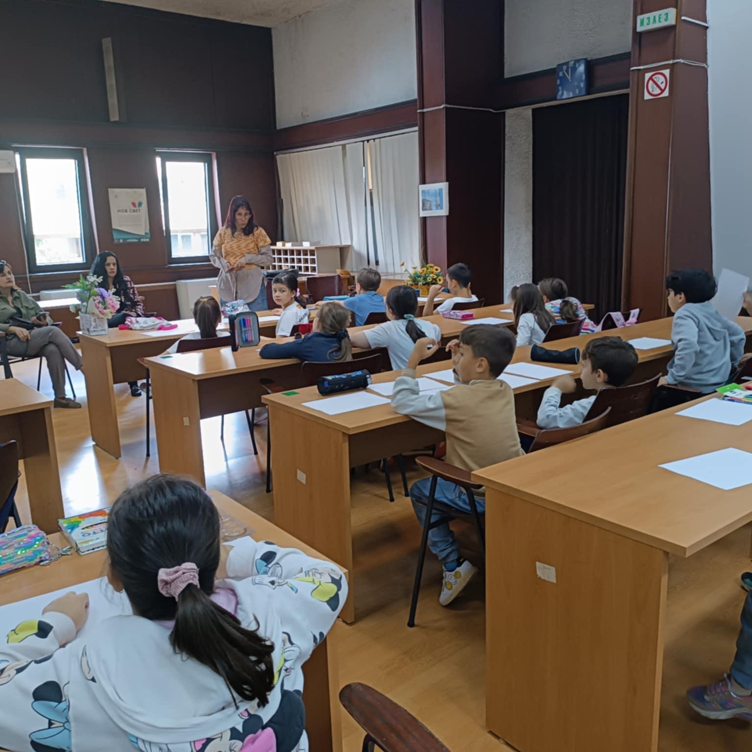 Работилница за сликовницата „Беззборовната Ела“