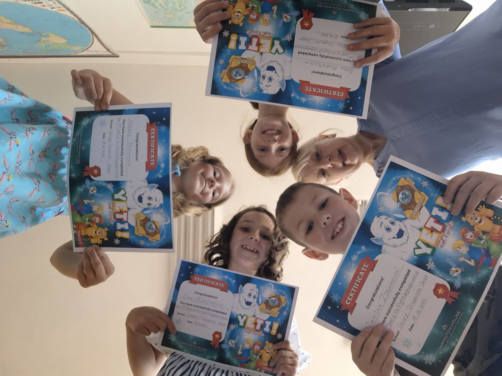 Уписи за курсот по англиски јазик во библиотека „Другарче“